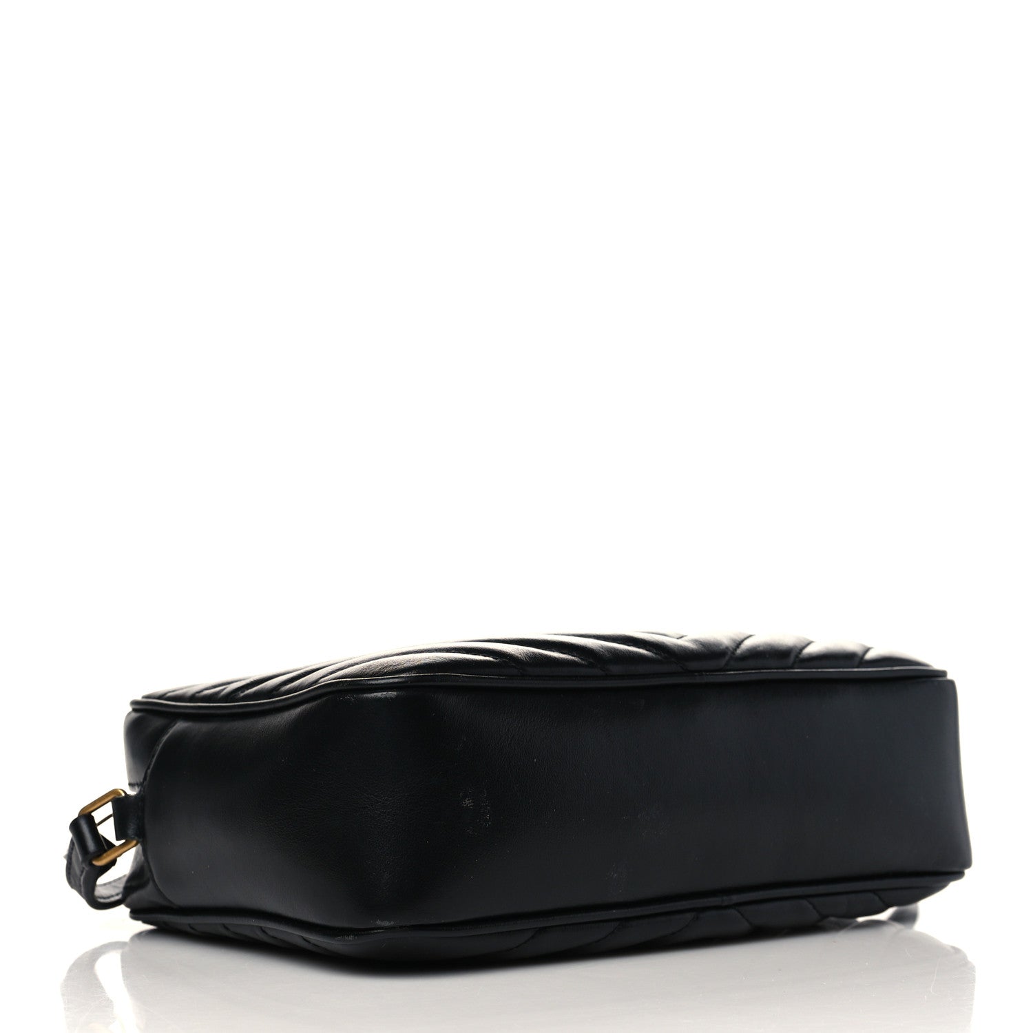 Saint Laurent Calfskin Matelasse Monogram Lou Camera Bag Black 4 of 7