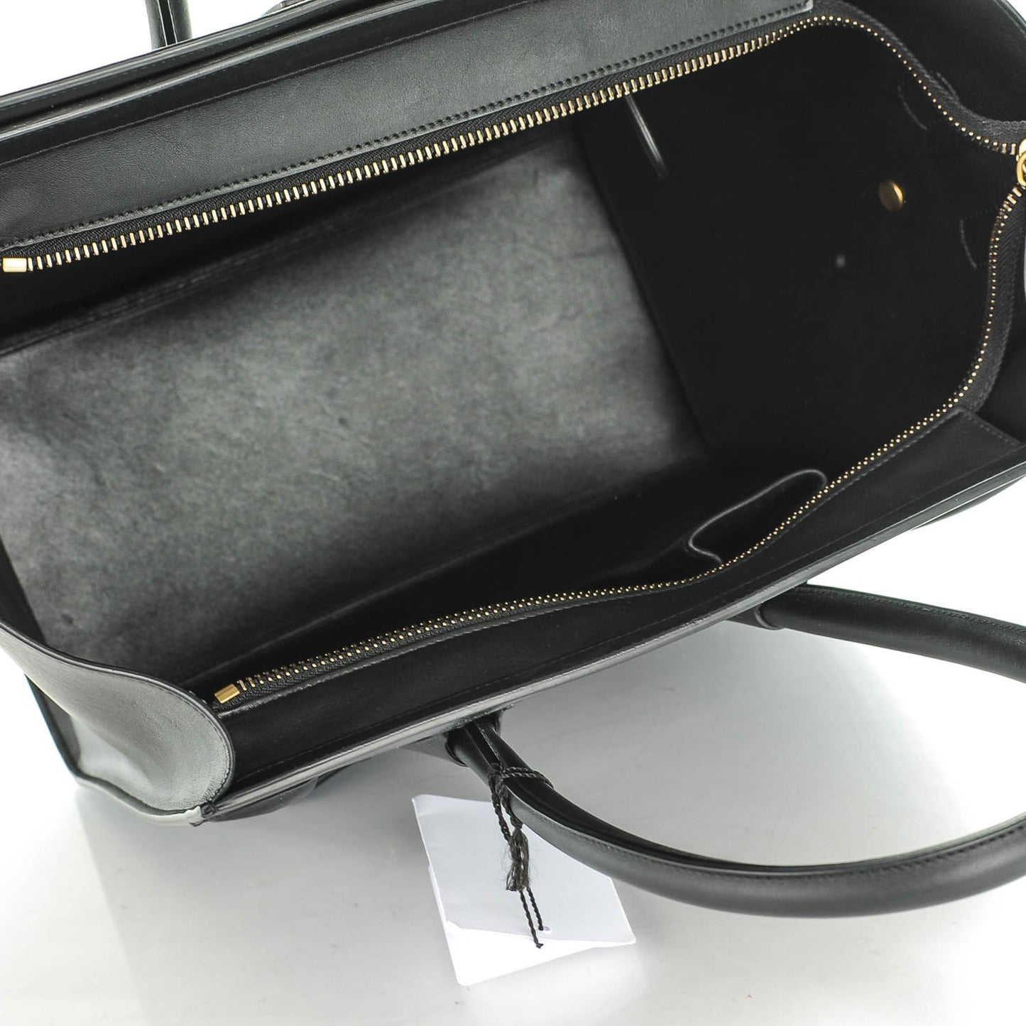 Smooth Calfskin Mini Luggage Black