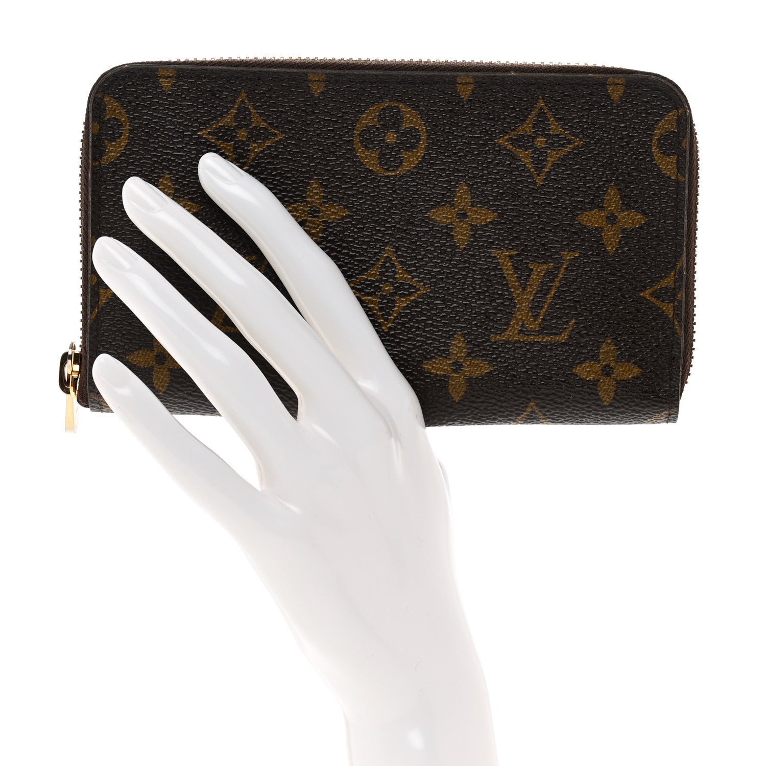 Louis Vuitton Monogram Zippy Compact Wallet 2 of 9