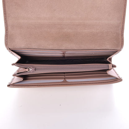 Gucci Patent Soho Continental Wallet Dark Cipria 5 of 8