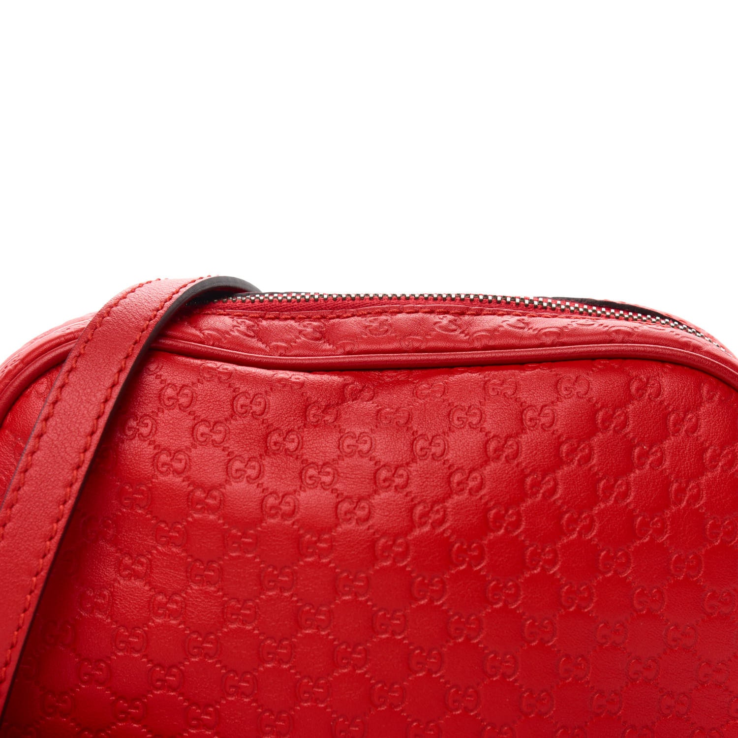 Gucci Microguccissima Sunshine Disco Crossbody Bag Red 8 of 12