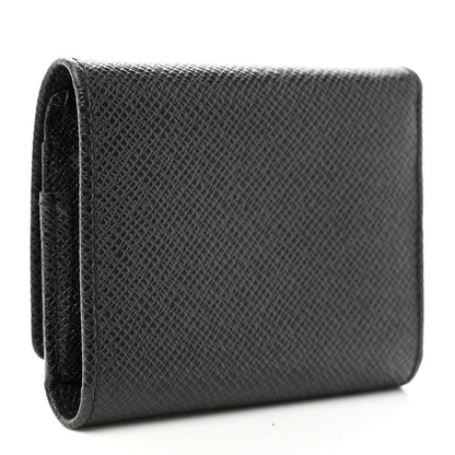 Louis Vuitton Taiga Serguei Wallet Black 3 of 11
