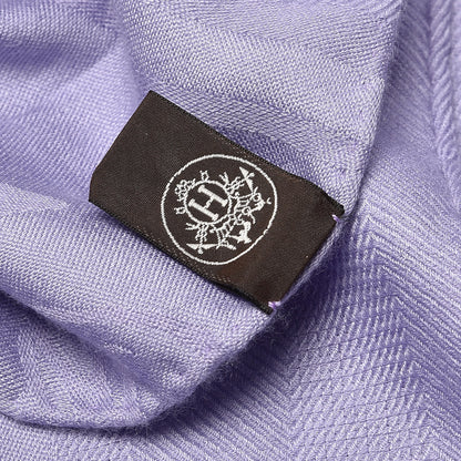 Hermes Cashmere Silk New Libris Stole 4 of 5