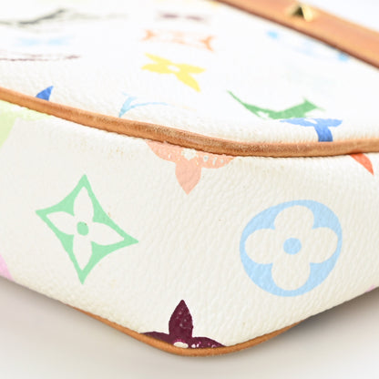 Louis Vuitton Monogram Multicolor Pochette Accessories White 8 of 13