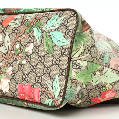 Gucci Soft GG Supreme Monogram Tian Medium Crossbody Tote Beige Multicolor New Acero 9 of 9
