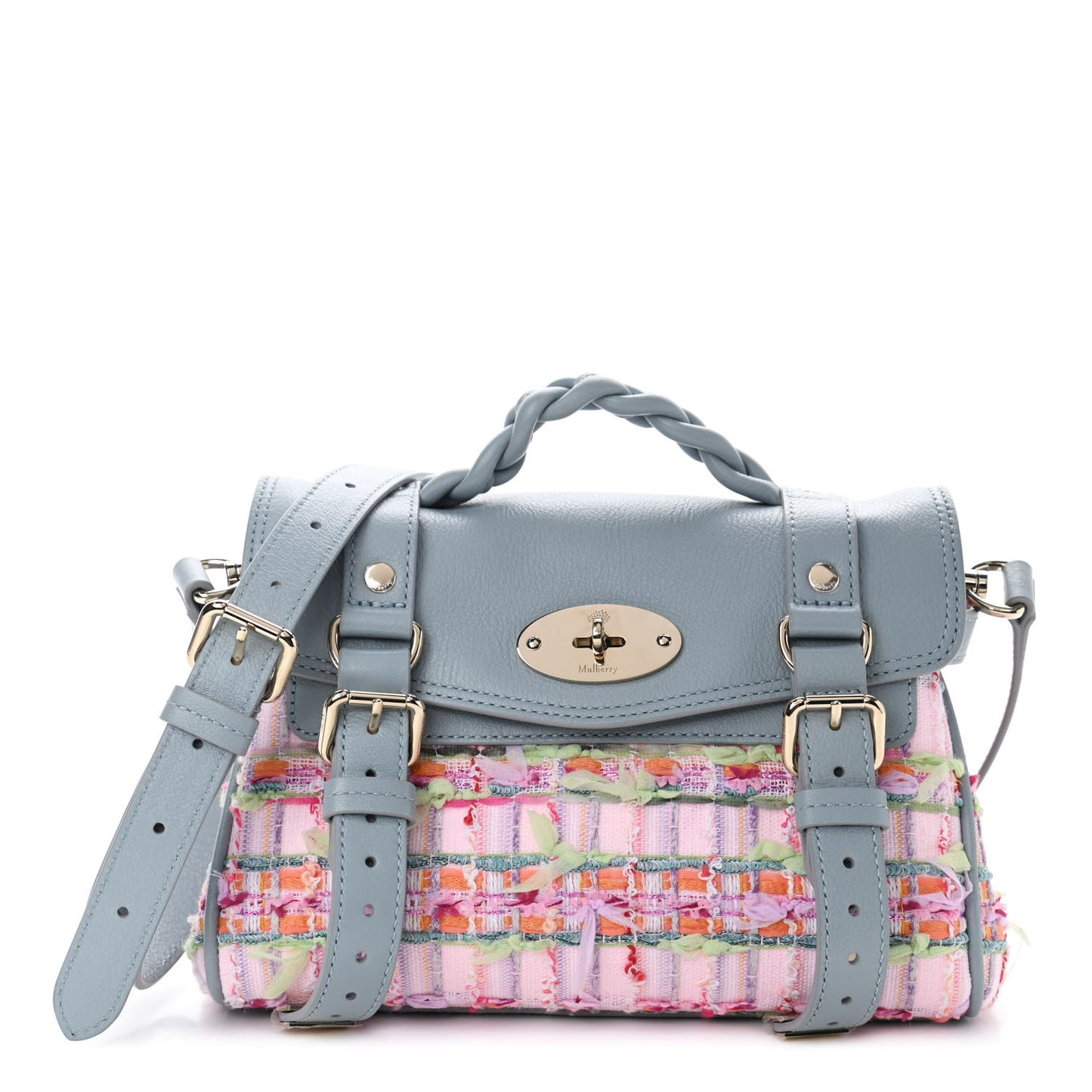 Tweed Silky Calf Mini Alexa Cloud