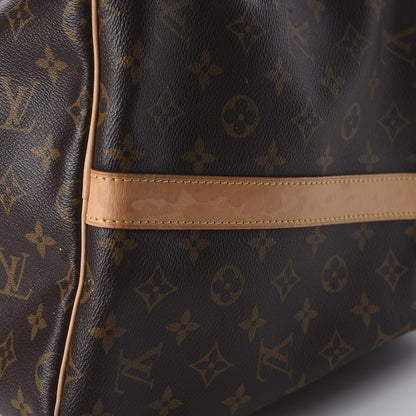Louis Vuitton Monogram Keepall Bandouliere 55 10 of 12