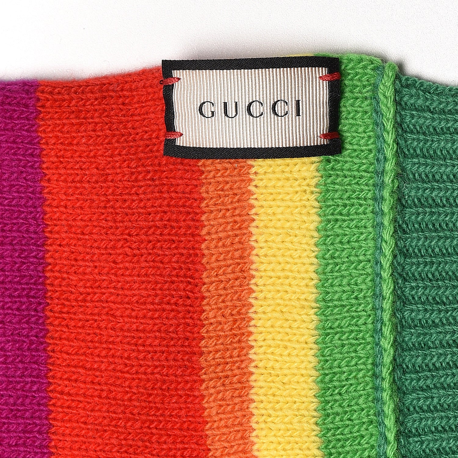 Gucci Wool Crazy Tiger Scarf Multicolor 4 of 5