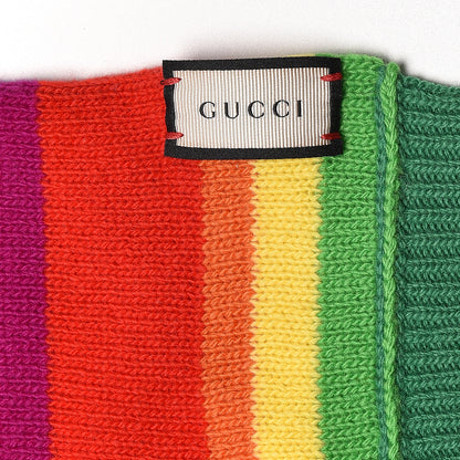 Gucci Wool Crazy Tiger Scarf Multicolor 4 of 5