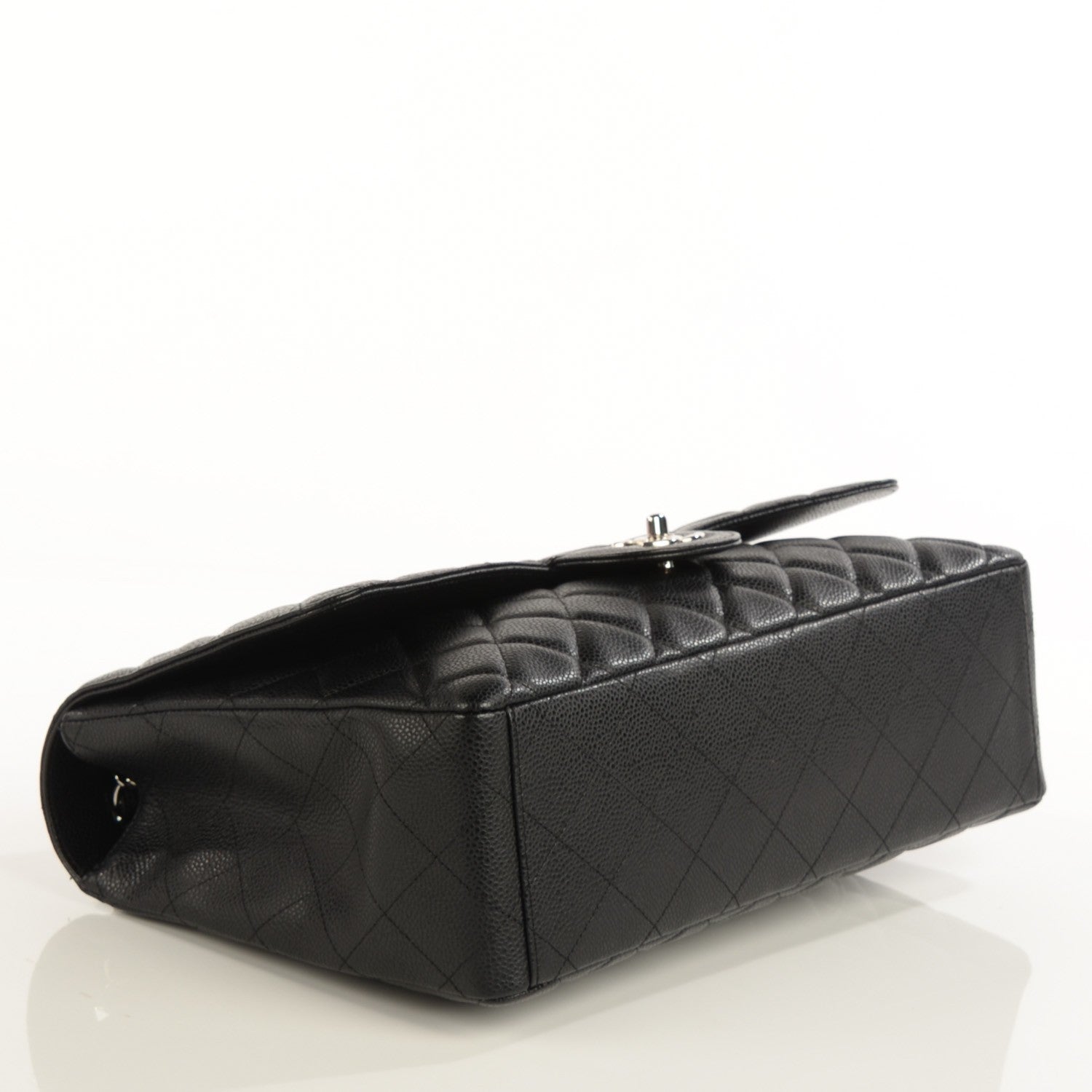 Chanel Caviar Quilted Maxi Single Flap Black 4 of 9