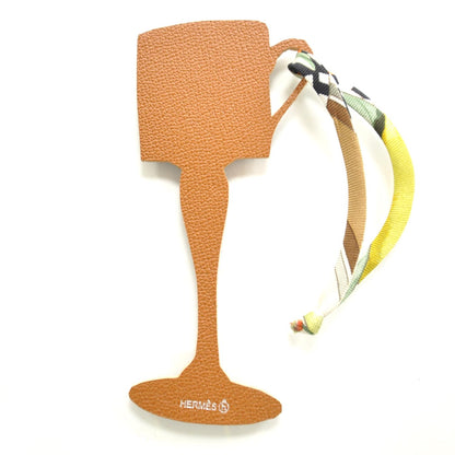 Hermes Leather Petit H Bag Charm Tree Ornament 2 of 4