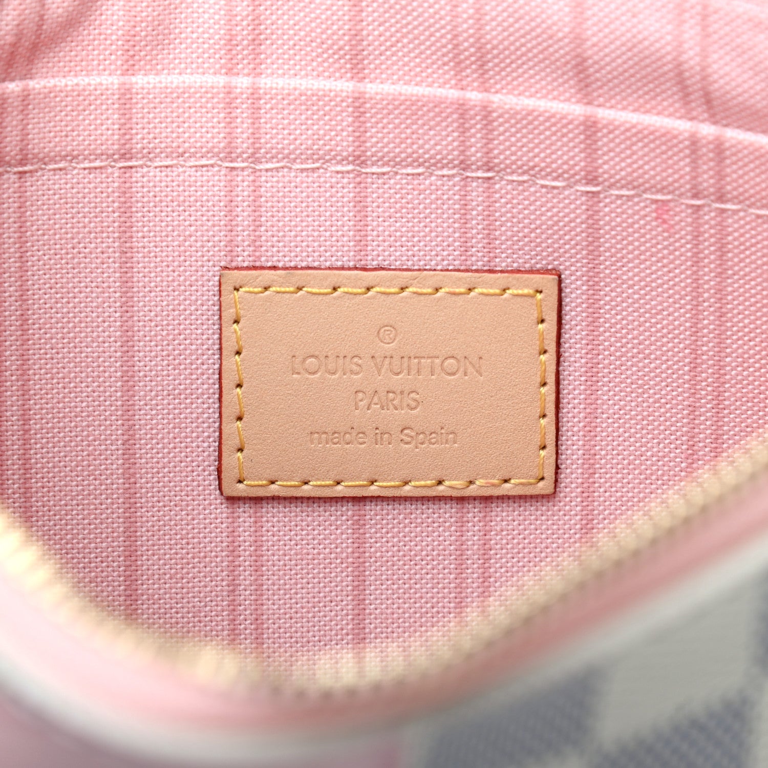 Louis Vuitton Damier Azur Tahitienne Neverfull MM GM Pochette 6 of 7
