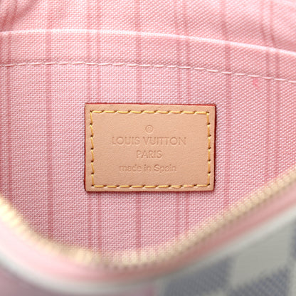 Louis Vuitton Damier Azur Tahitienne Neverfull MM GM Pochette 6 of 7
