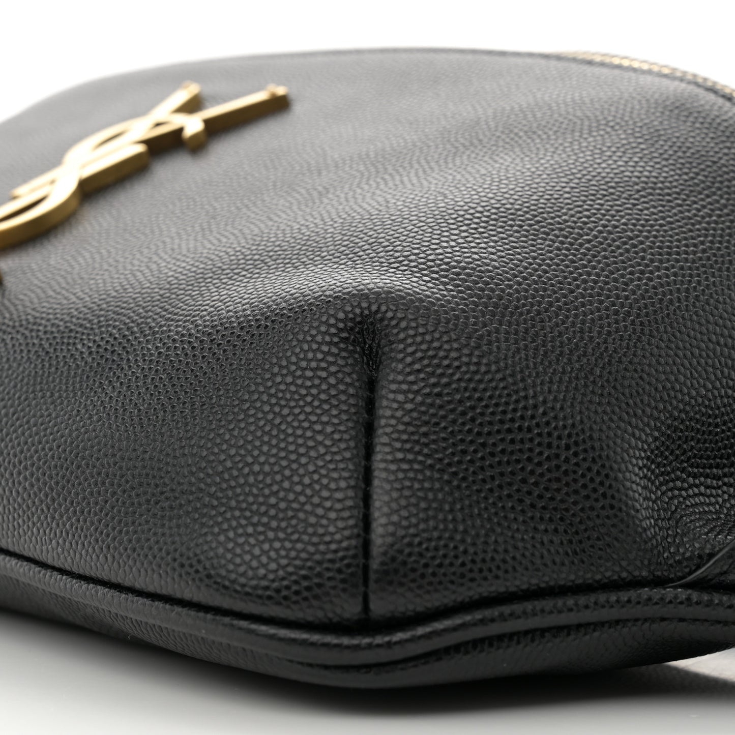 Grain De Poudre Monogram Belt Bag Black