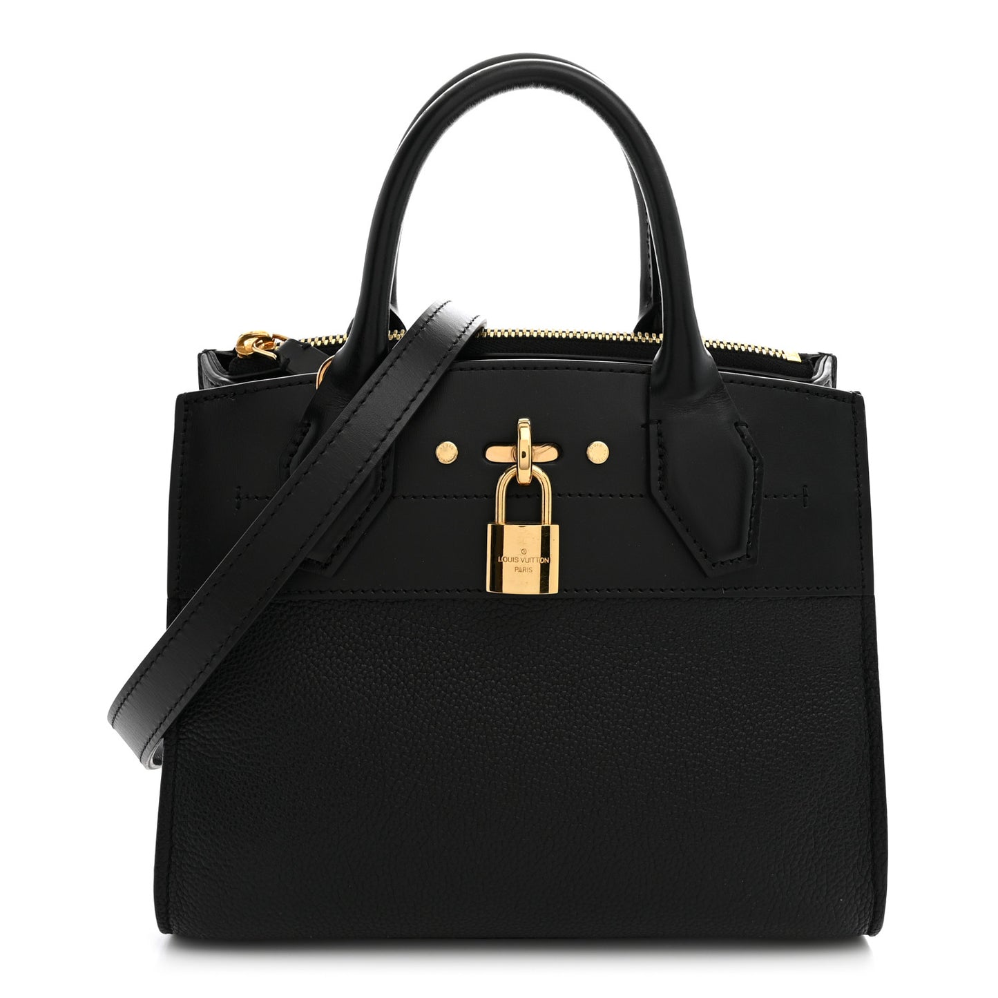 Calfskin City Steamer Mini Black