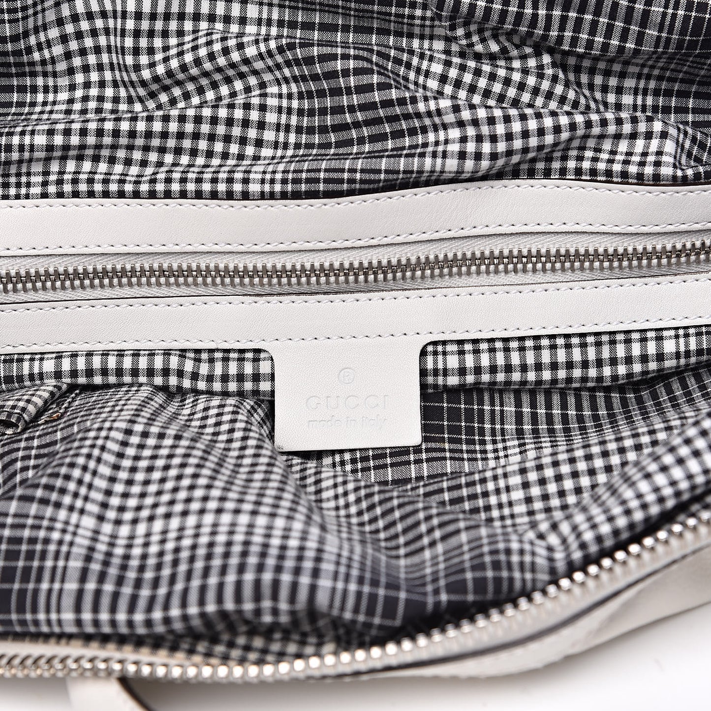 Calfskin Top Handle Tote White