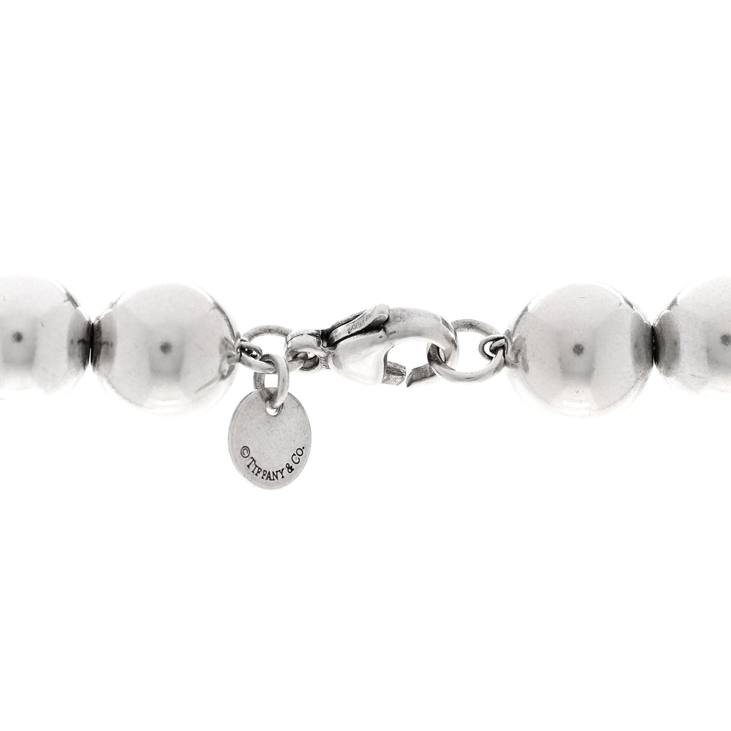 Sterling Silver 10mm Hardwear Ball Necklace