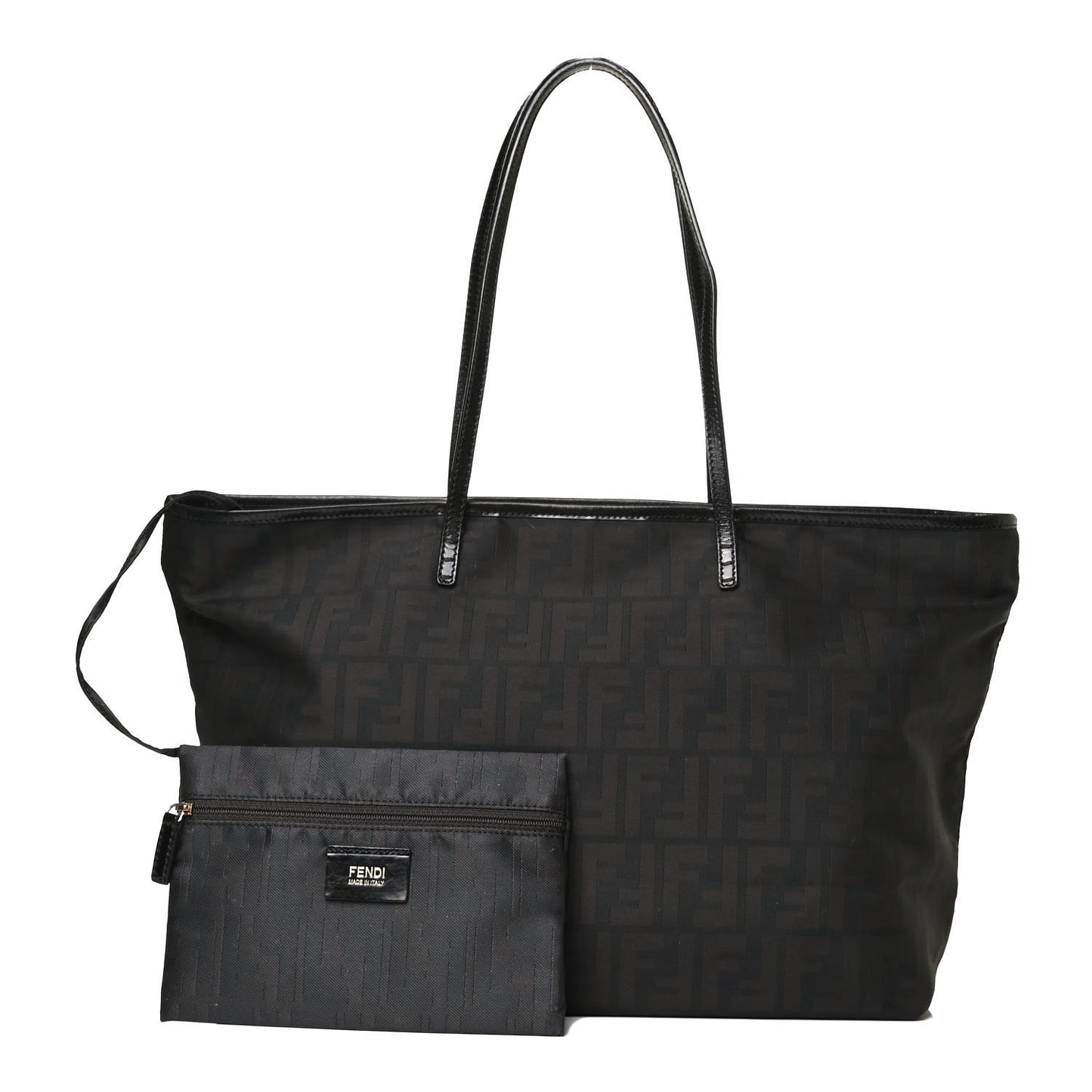 Nylon Zucca Medium Roll Tote Tobacco