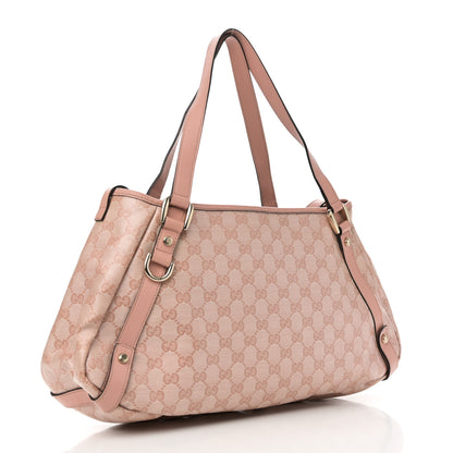 Gucci Crystal Monogram Medium Abbey Shoulder Bag Blush 3 of 10