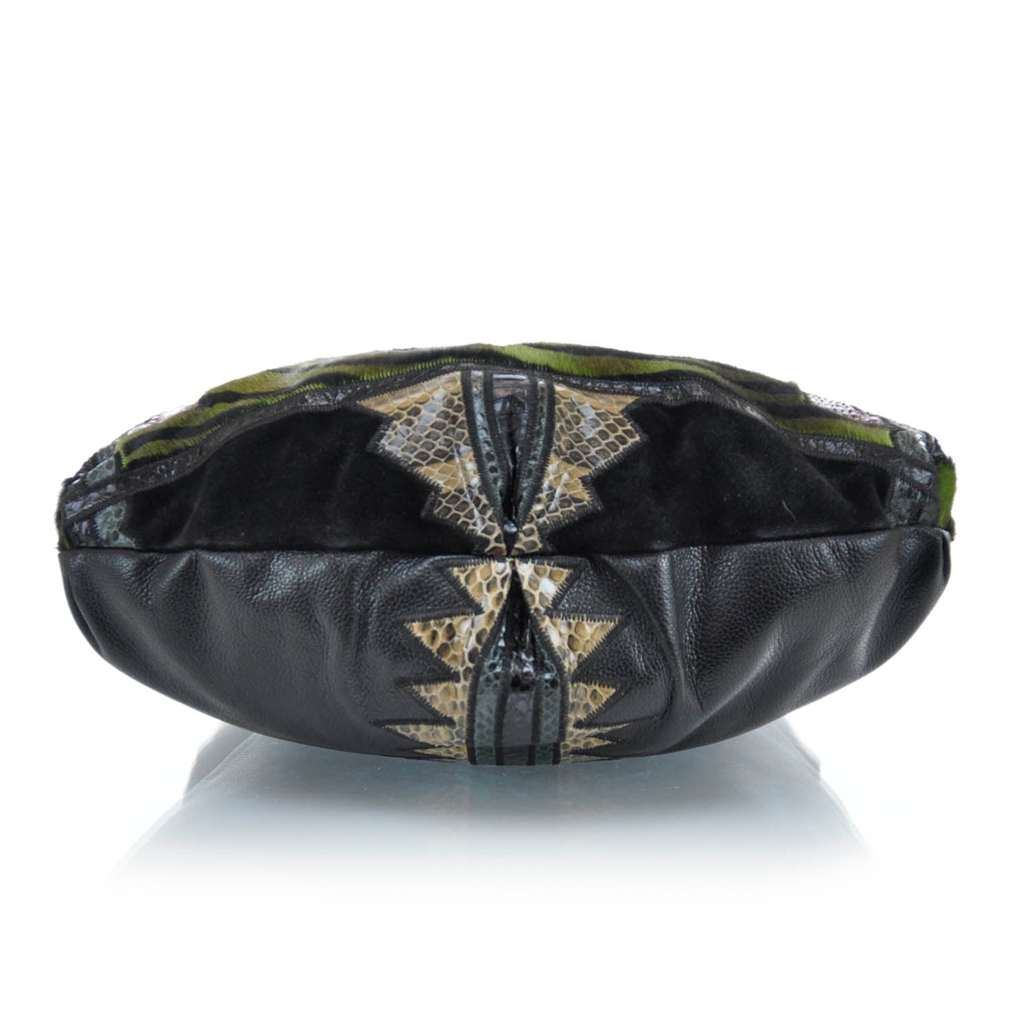 Jimmy Choo Patchwork Snakeskin Kaja Hobo 5 of 10
