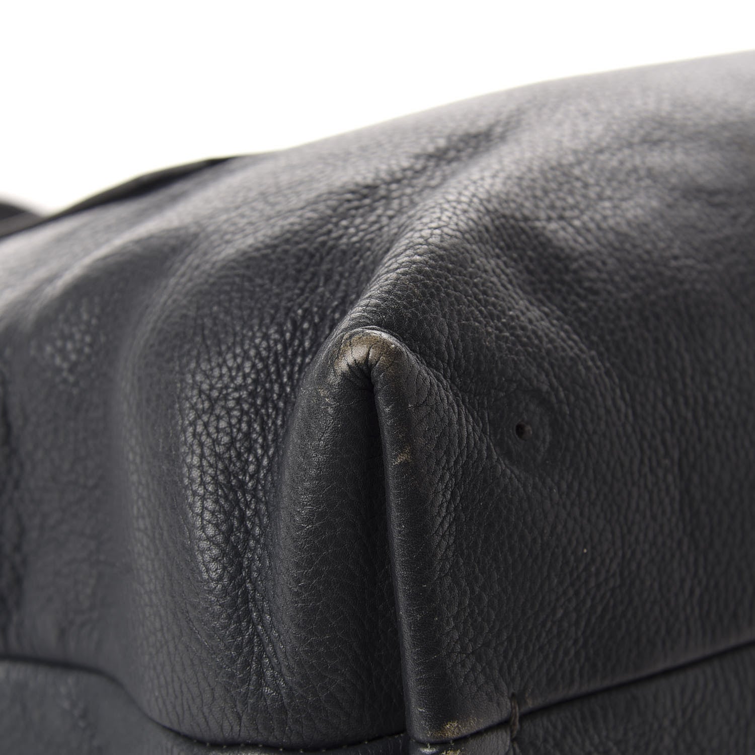 Lanvin Grained Calfskin New Easy Shopper Tote Navy Black 13 of 20