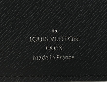 Louis Vuitton Taiga Pince Wallet Black 6 of 6