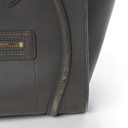Celine Smooth Calfskin Mini Luggage Smoke 13 of 30