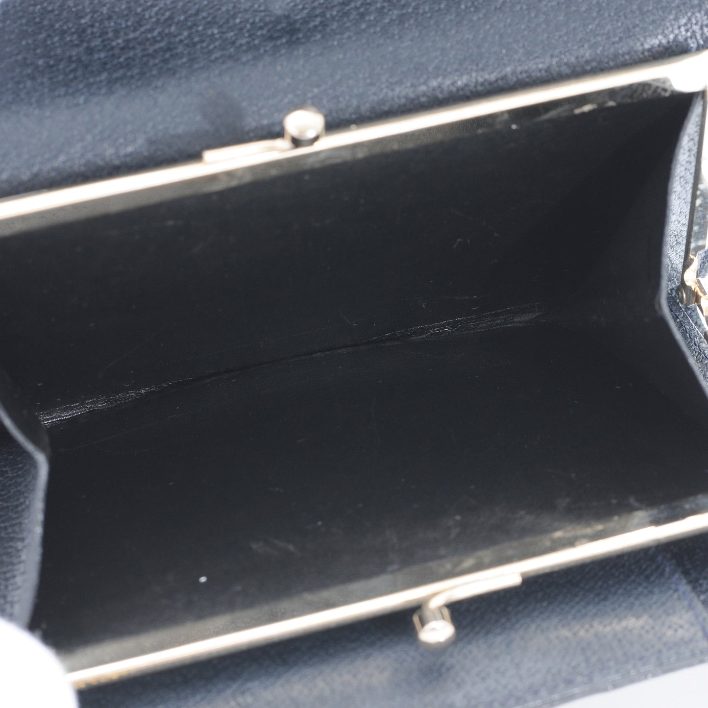 Monogram Horsebit Web Wallet Navy