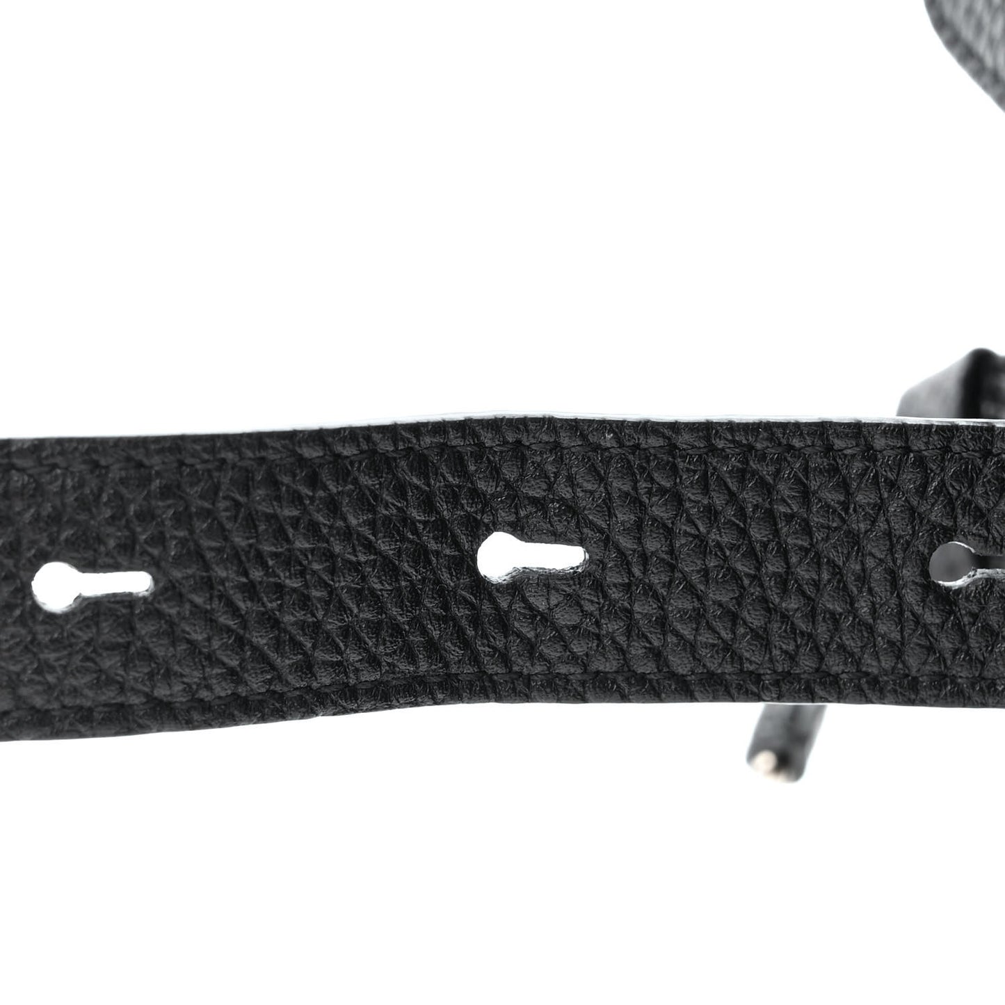 Calfskin Beacon Saddle Bag Black
