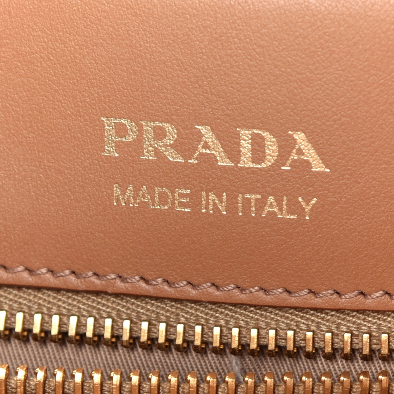 Prada Raffia City Calfskin Whipstitch Medium Paradigme Bag Naturale Caramel 7 of 9