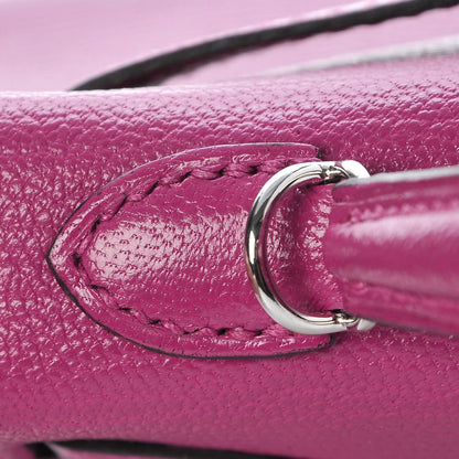 Hermes Chevre Mysore Mini Kelly Sellier 20 Rose Pourpre 24 of 27
