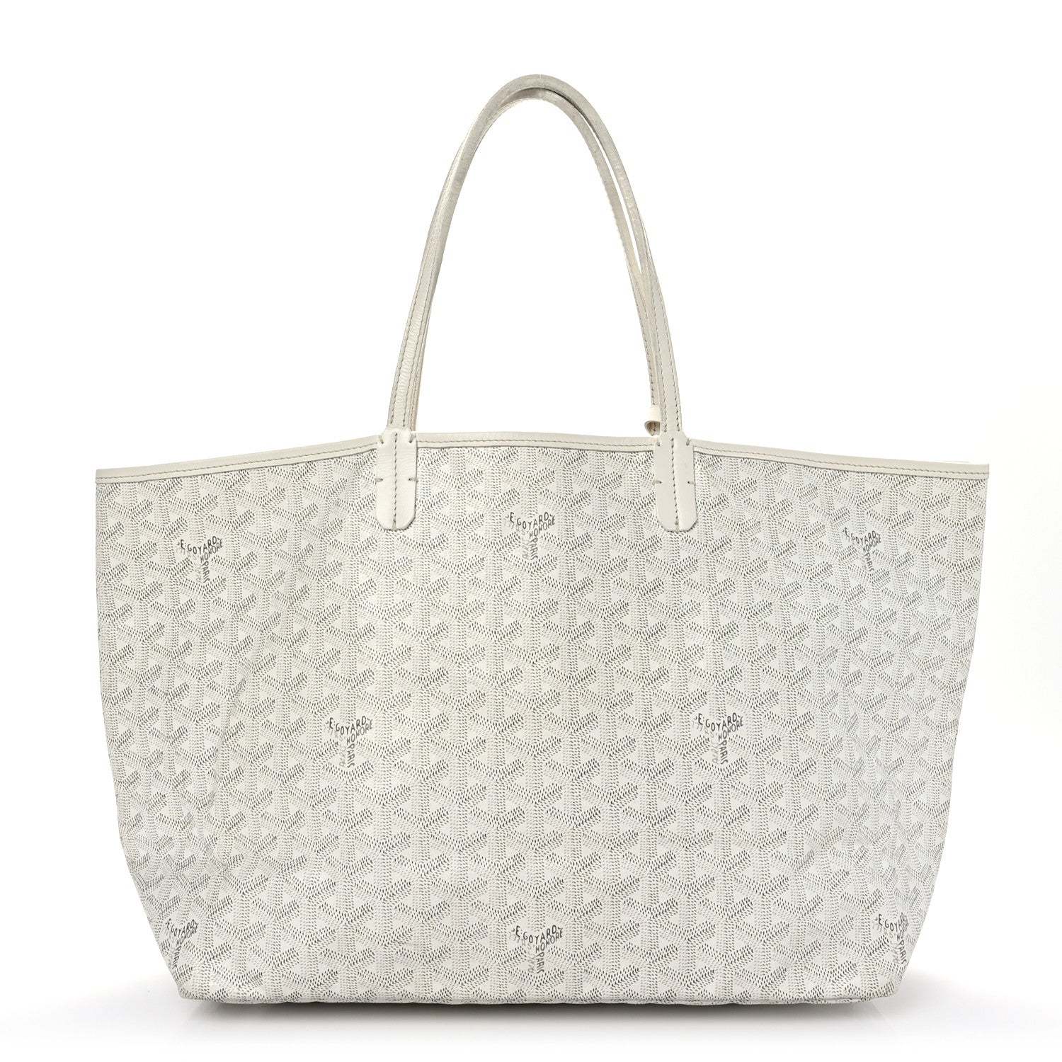 Goyard Goyardine Saint Louis PM White 1 of 9