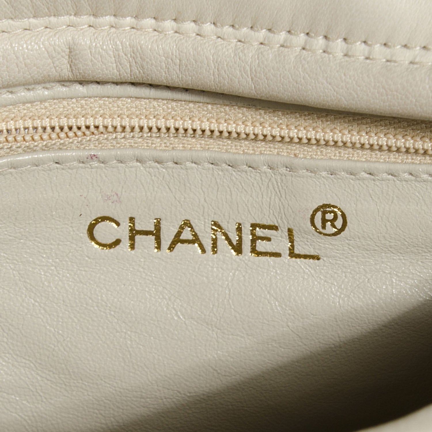 Chanel Lambskin Quilted Tassel Camera Case Beige Clair 6 of 8