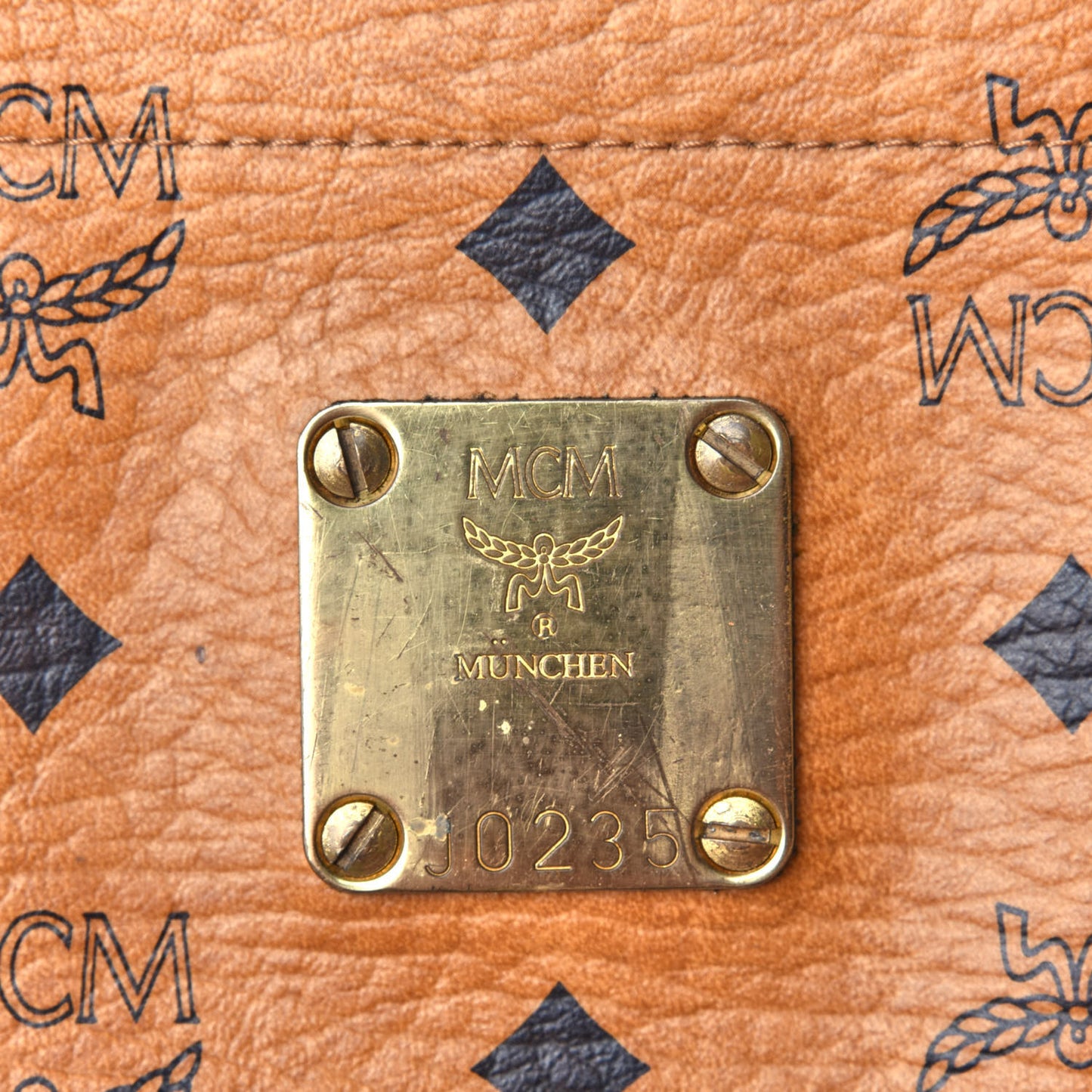 Visetos Shopper Tote Cognac
