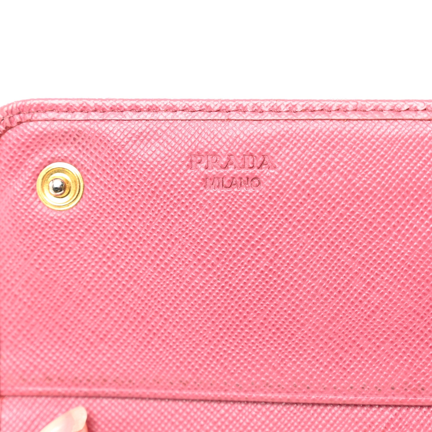Saffiano Metal Continental Flap Wallet Bruyere