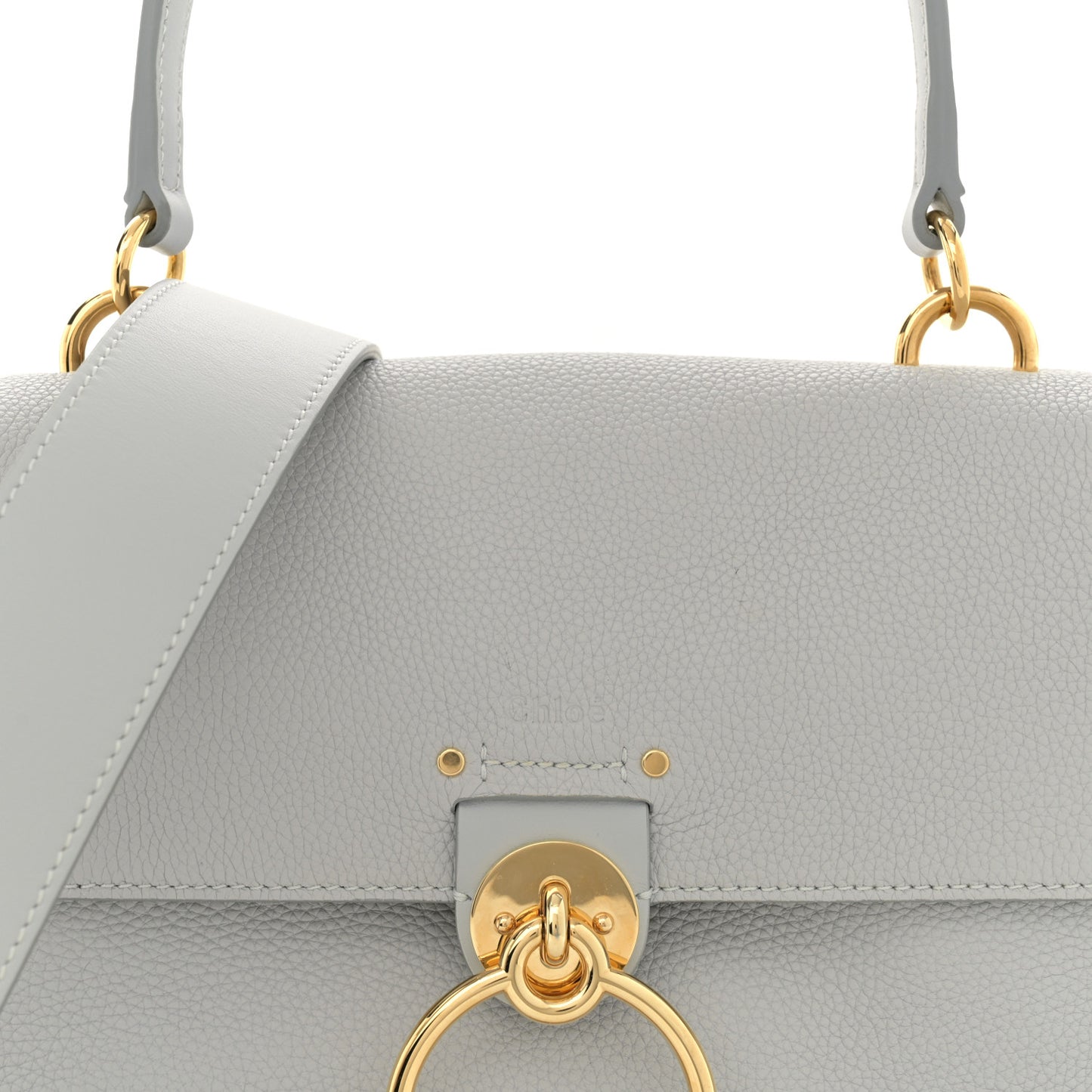 Calfskin Small Tess Day Bag Light Cloud