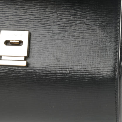 Givenchy Textured Calfskin Mini Pandora Box Chain Crossbody Bag Black 11 of 11