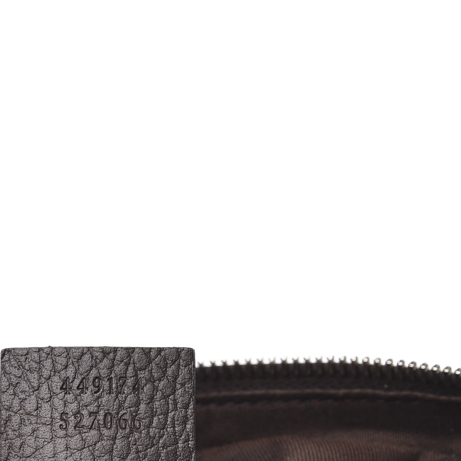 Gucci Monogram Belt Bag Dark Brown 9 of 10