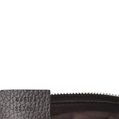 Gucci Monogram Belt Bag Dark Brown 9 of 10