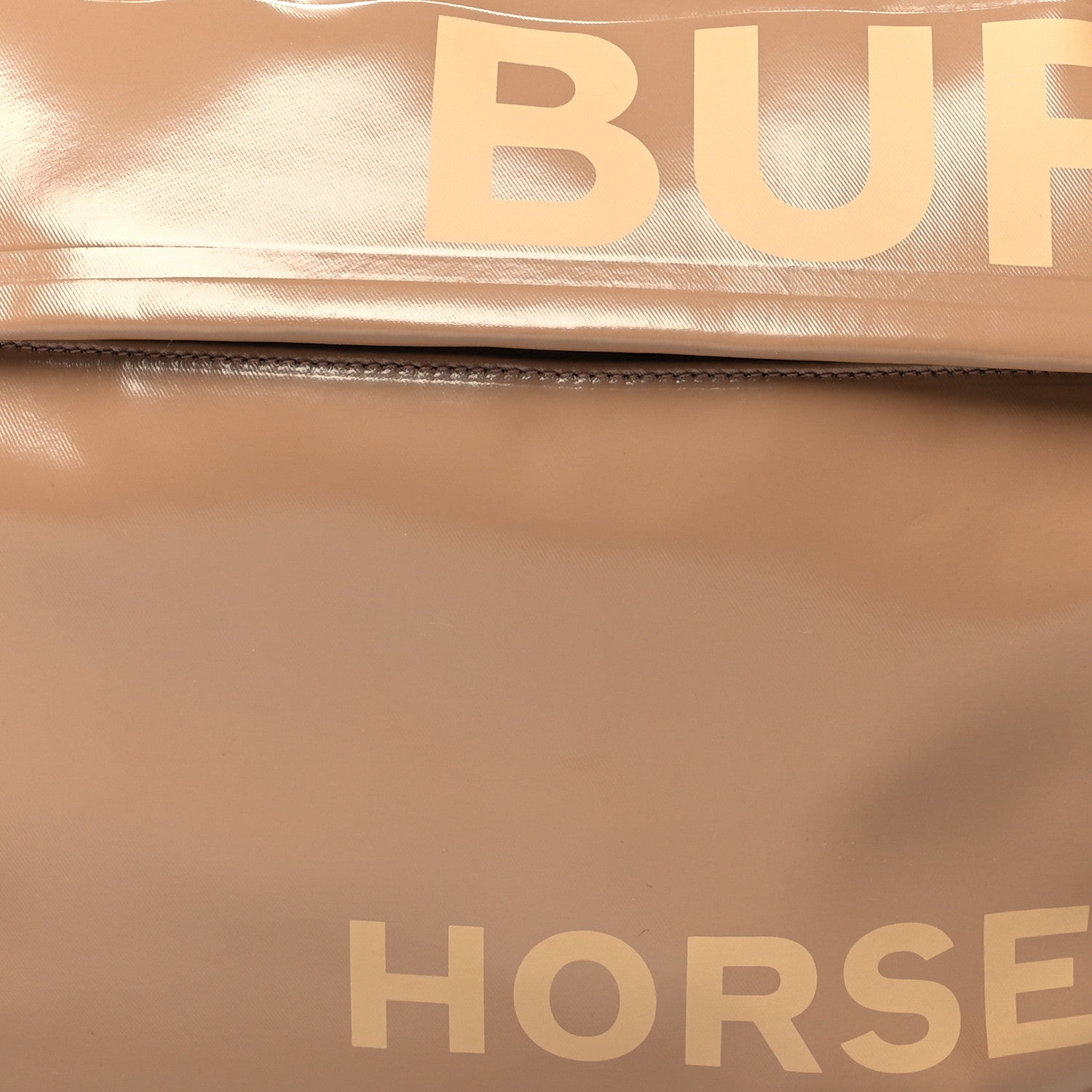 Burberry Coated Canvas Horseferry Print Extra Large Bum Bag Beige 6 of 8