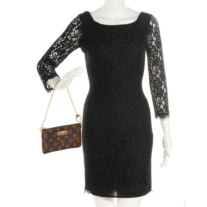 Louis Vuitton Monogram Pochette Milla MM 2 of 8