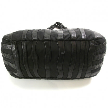 Prada Tessuto Nappa Mordore Tote Black 4 of 12