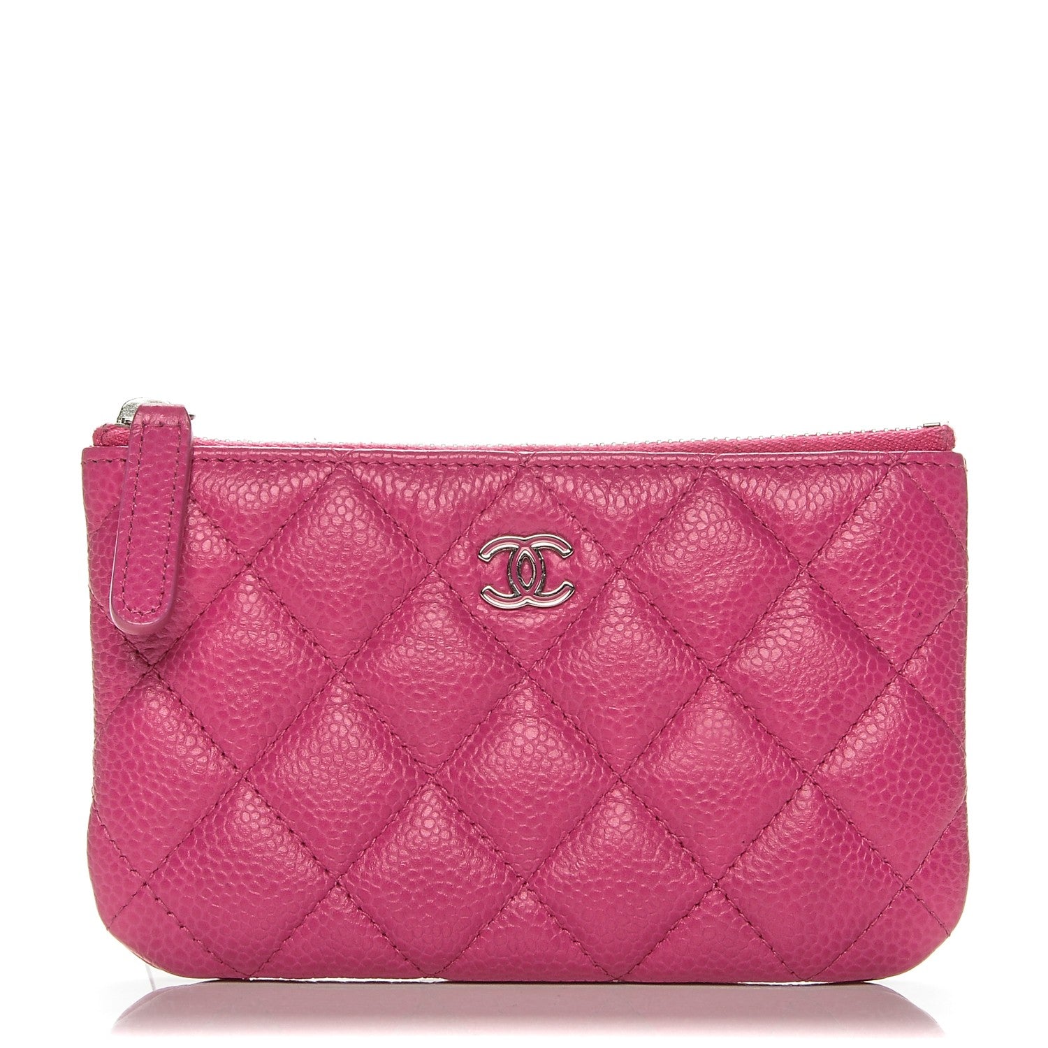 Chanel Caviar Quilted Small Cosmetic Case Pink 1 of 7