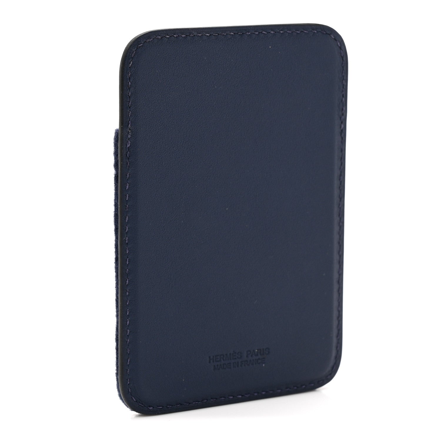Hermes Swift Feutre Embroidered Stall Number MagSafe Card Holder