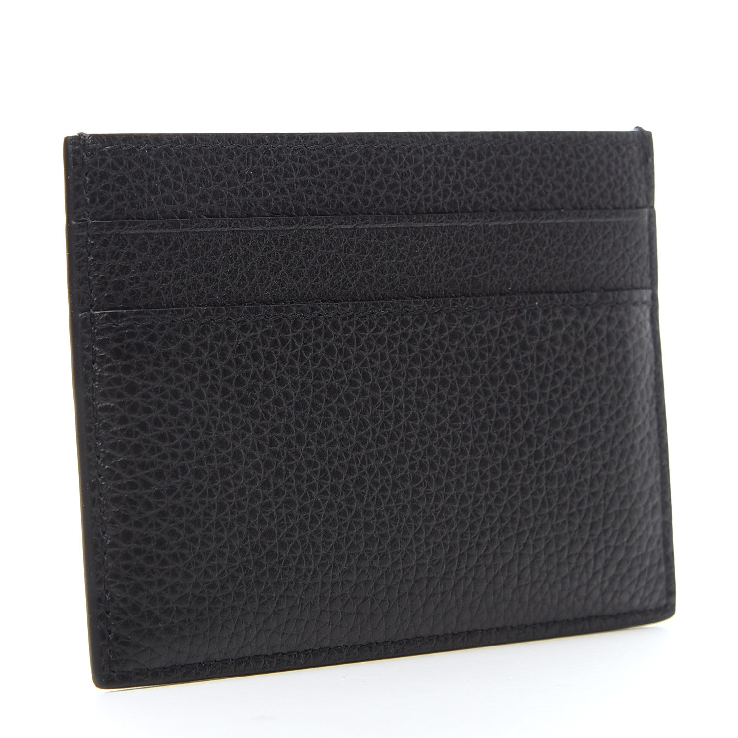Balenciaga Calfskin Neo Classic Gold Hardware Card Holder Black 3 of 7