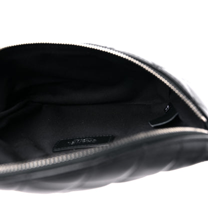 Chanel Calfskin Quilted Waist Belt Bag Black 5 of 9