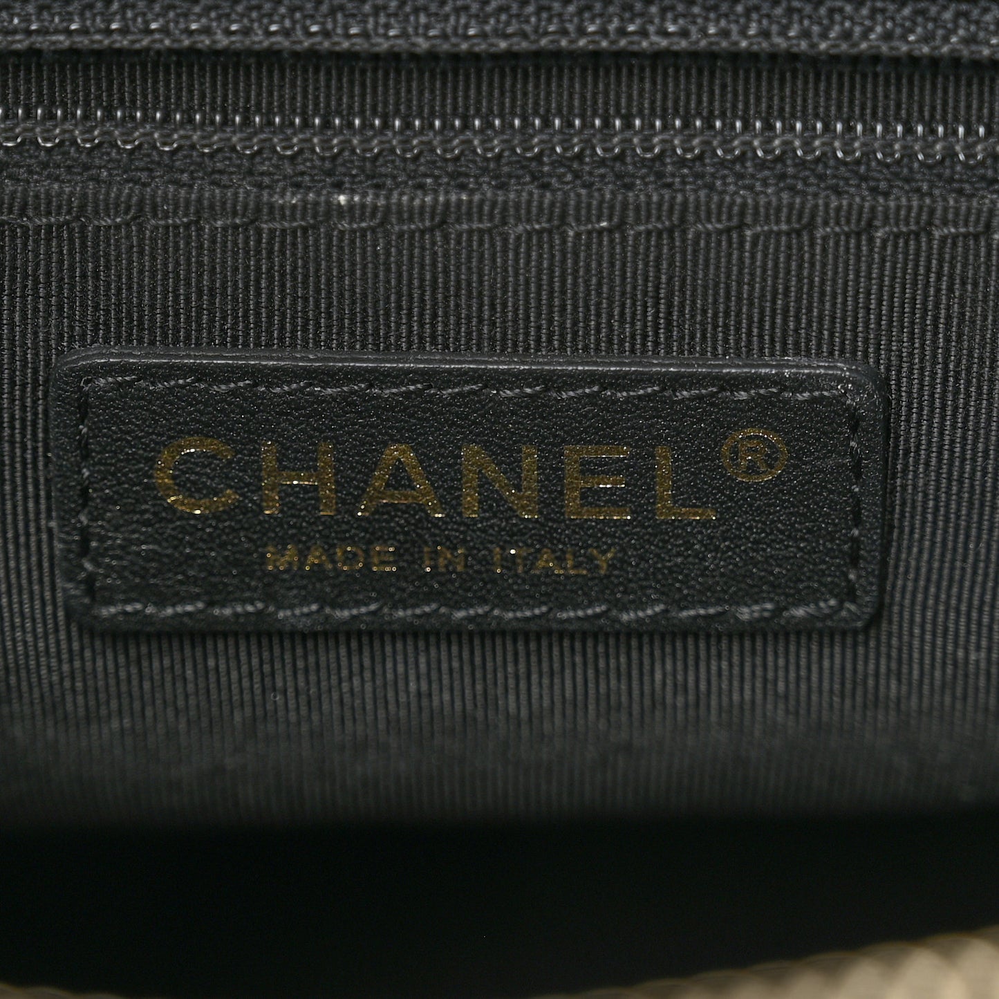 Caviar Quilted Rolled Up Tote Black