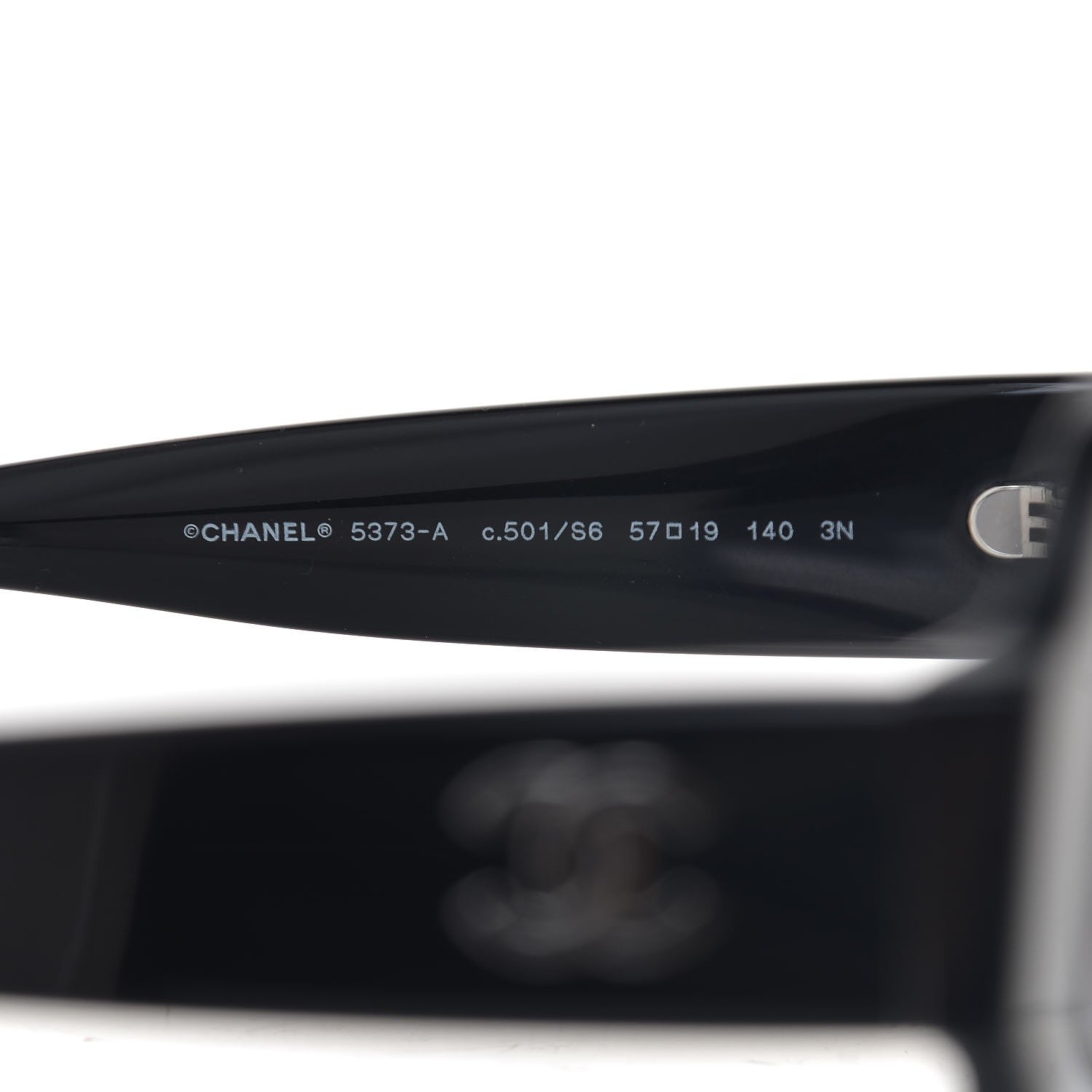 Chanel CC Sunglasses 5373 Black 5 of 8