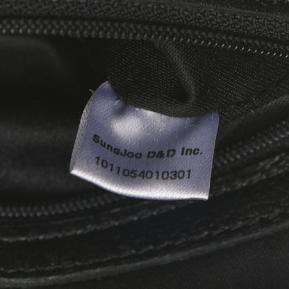 MCM Grained Calfskin Studded Boston Bag Black 7 of 12