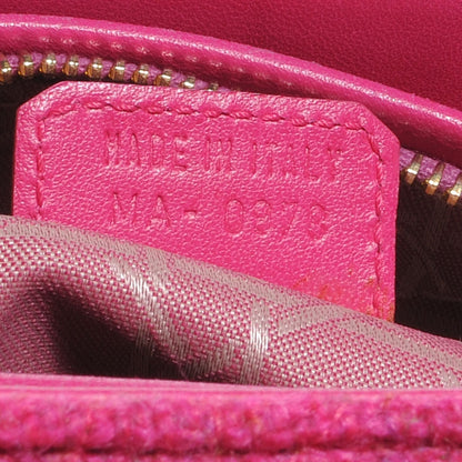 Christian Dior Tweed Cannage Medium Lady Dior Pink 10 of 10